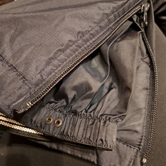 Lands' End boys size 6 black snow pants, warm EUC - Picture 3 of 7